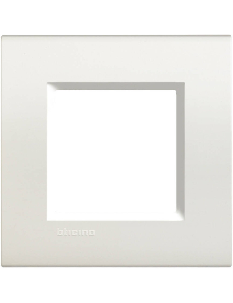 Cadre Carré 2 Modules BTicino Living Light LNA4802BI