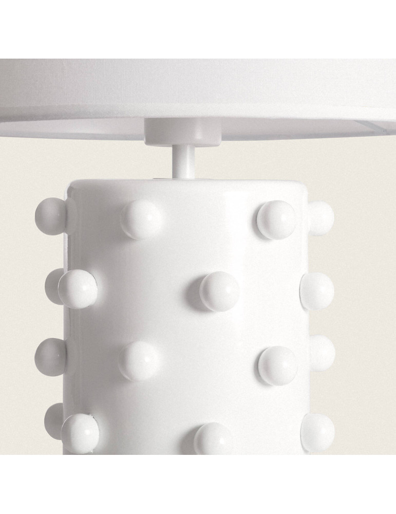 Lampe à Poser Résine et Textile Bally