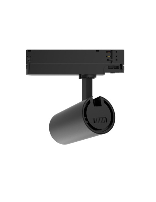 Spot LED sur Rail Triphasé 20W Fasano Dimmable CCT Noir