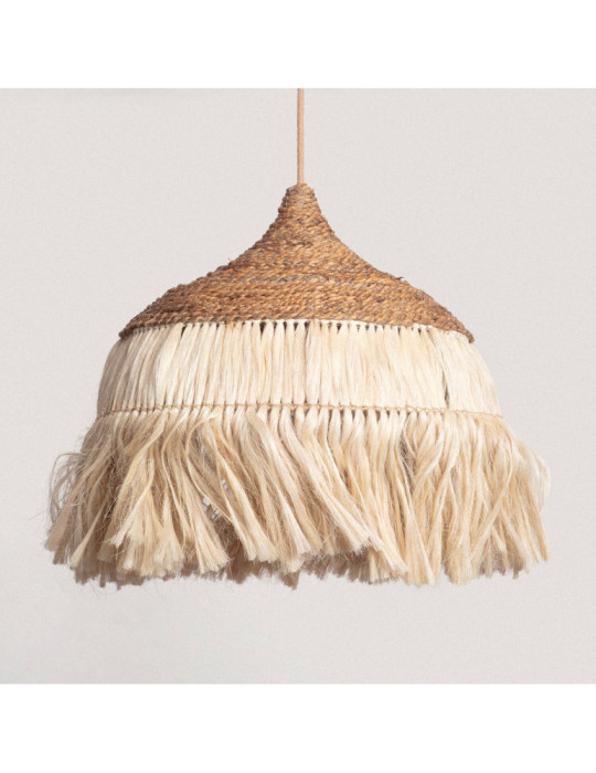 Suspension Rotin et Ramie Kempo Wari ILUZZIA Suspension Rotin et Ramie Kempo Wari ILUZZIA