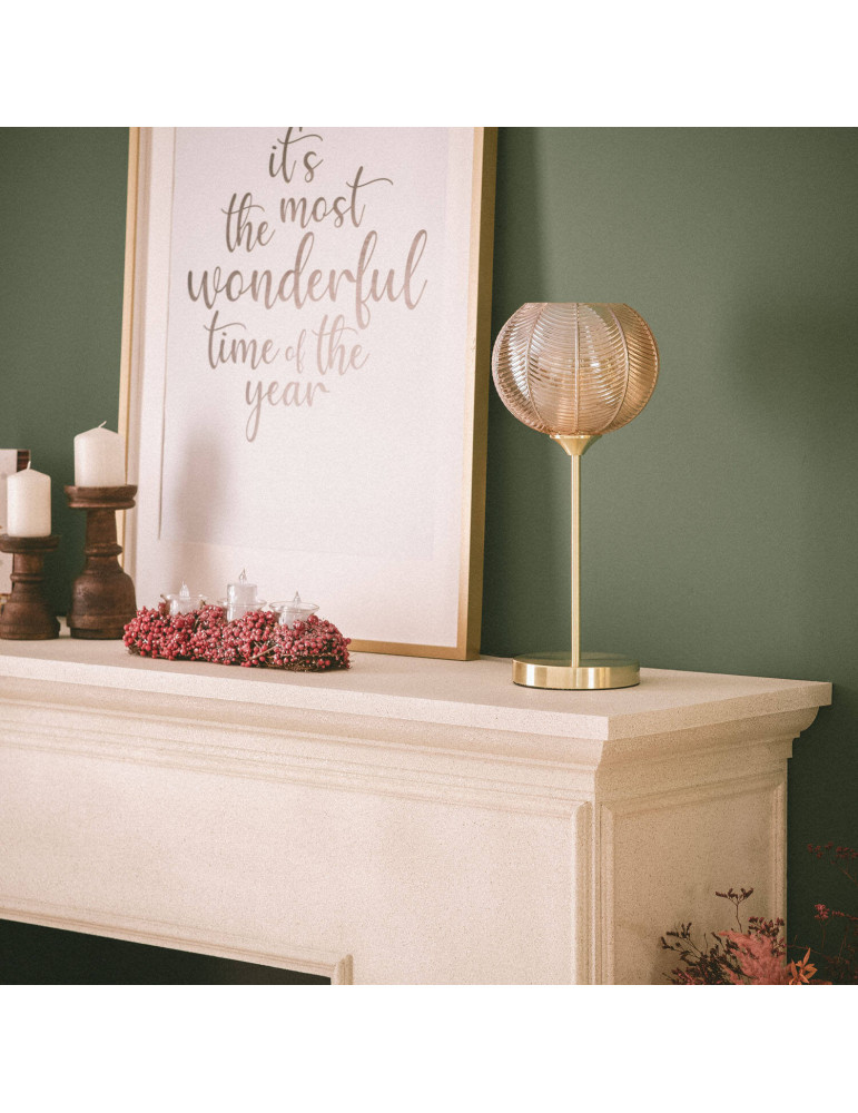 Lampe à Poser Métal et Verre Klimt