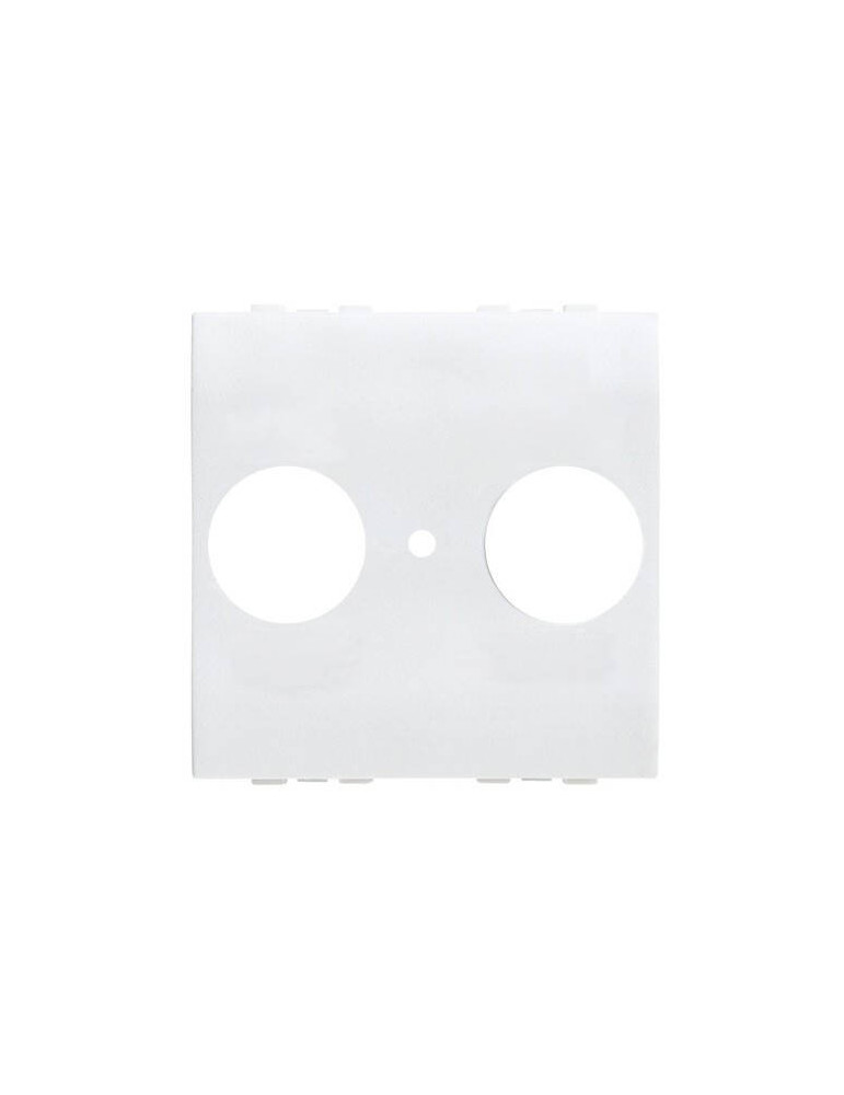 Façade TV/R-SAT Universelle 2 Modules BTicino Living Light N4212