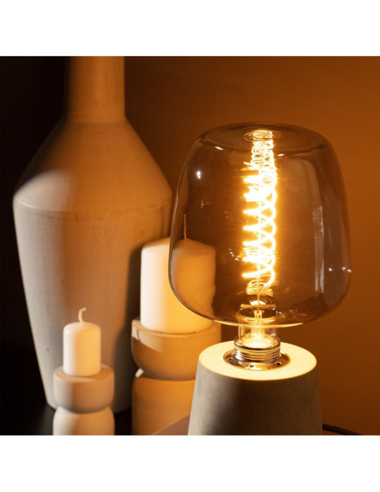 Ampoule LED Filament E27 8W 800 lm G235 Smoky