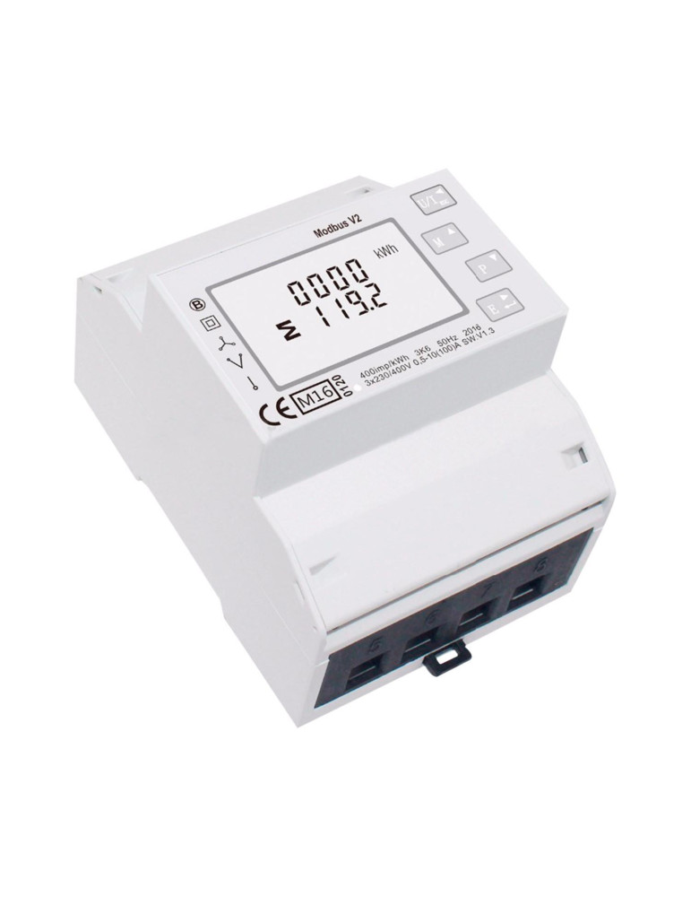 Compteur d’Énergie Bidirectionnel Monophasé/Triphasé Direct vers le Rejet Zéro 100A MAXGE