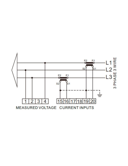 Compteur d’Énergie Bidirectionnel Monophasé/Triphasé Direct vers le Rejet Zéro 100A MAXGE