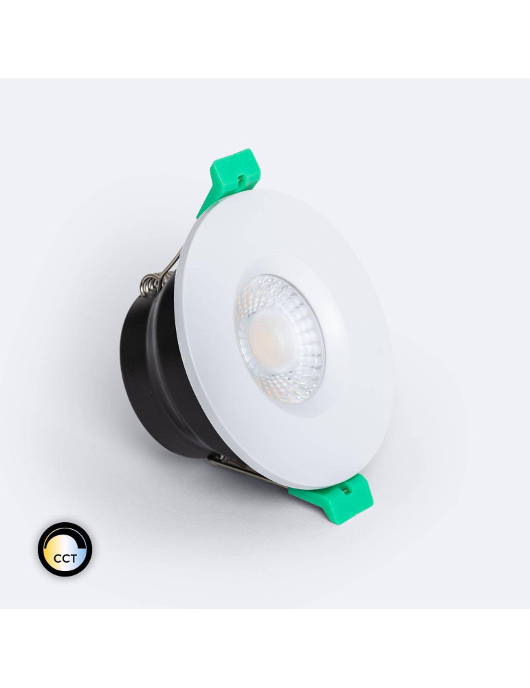 Spot Downlight Ignifuge LED 5-8W Rond Dimmable IP65 Coupe Ø 65 mm Design Spot Downlight Ignifuge LED 5-8W Rond Dimmable IP65 Coupe Ø 65 mm Design
