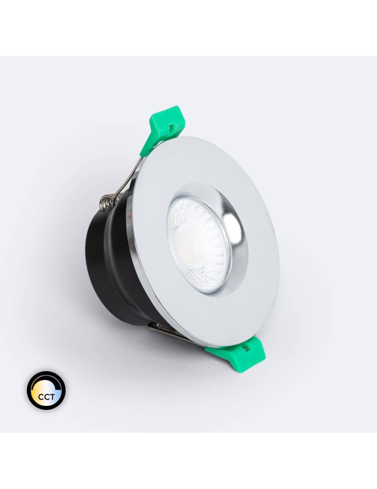 Spot Downlight Ignifuge LED 5-8W Rond Dimmable IP65 Coupe Ø 65 mm Design Spot Downlight Ignifuge LED 5-8W Rond Dimmable IP65 Coupe Ø 65 mm Design