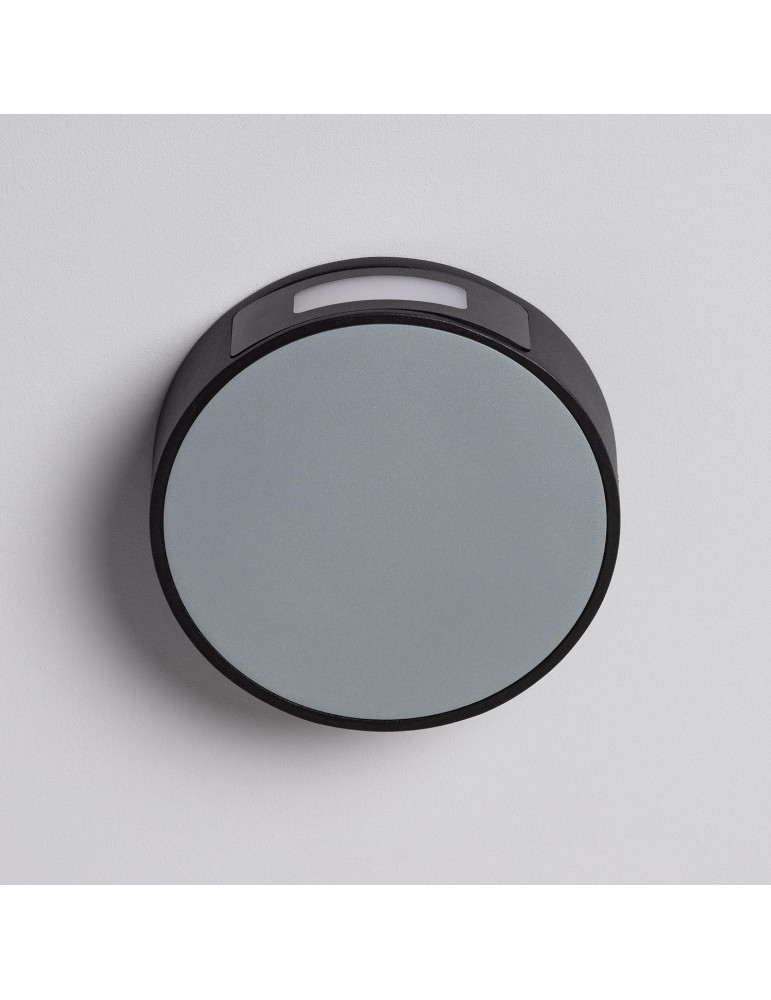 Applique Murale LED Extérieure Aluminium Crono 6W Grise