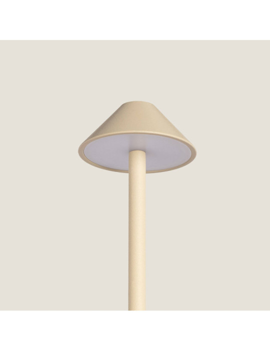 Lampe à Poser LED Portable Extérieure Métal avec Batterie Rechargeable Magatzi