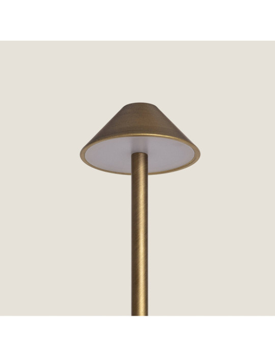 Lampe à Poser LED Portable Extérieure Métal avec Batterie Rechargeable Magatzi