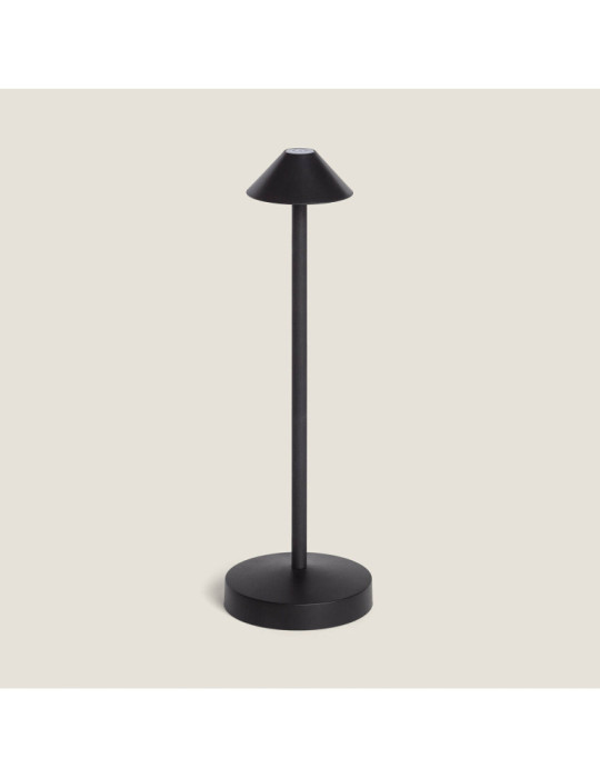 Lampe à Poser LED Portable Extérieure Métal avec Batterie Rechargeable Magatzi Lampe à Poser LED Portable Extérieure Métal avec Batterie Rechargeable Magatzi