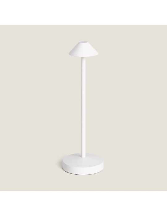 Lampe à Poser LED Portable Extérieure Métal avec Batterie Rechargeable Magatzi