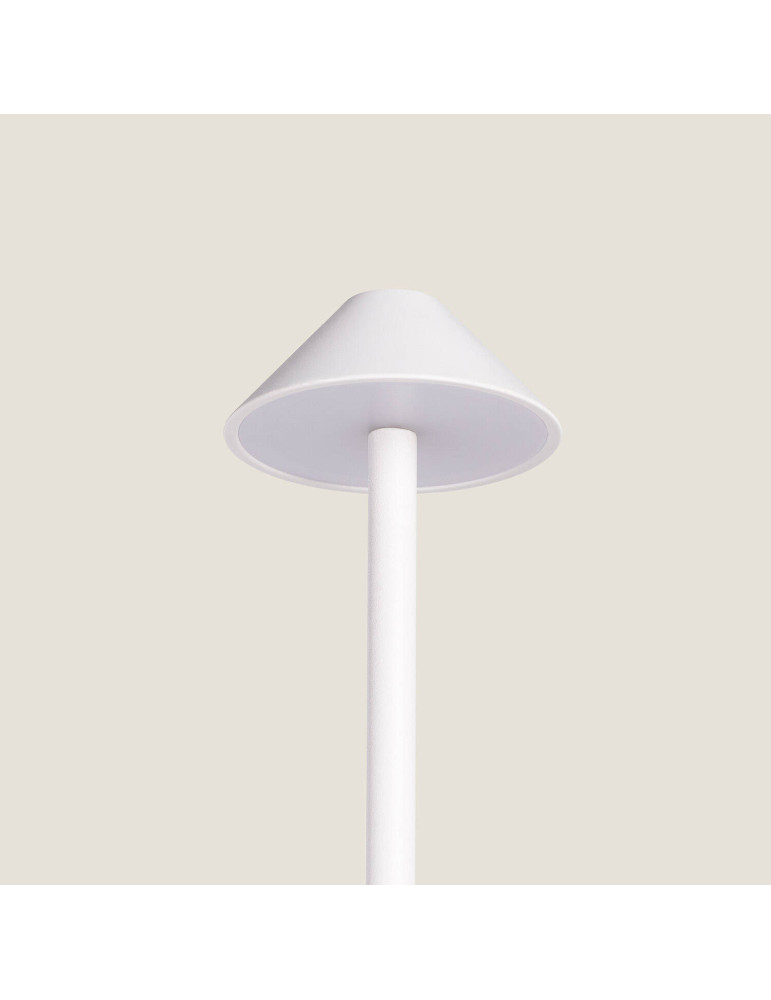 Lampe à Poser LED Portable Extérieure Métal avec Batterie Rechargeable Magatzi