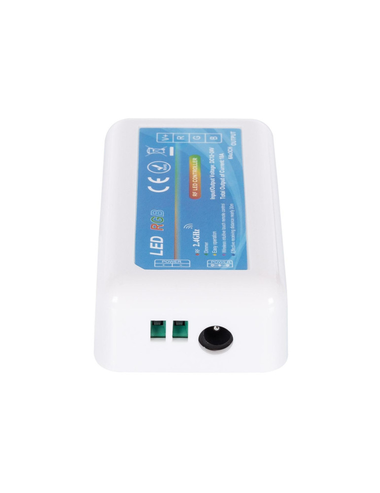 Contrôleur RGB 12/24V DC avec Télécommande RF 4 Zones