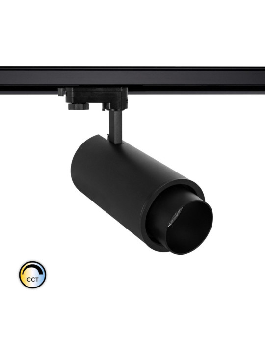 Spot LED sur Rail Triphasé 40W d'Angelo CCT PHILIPS Xitanium Télescopique
