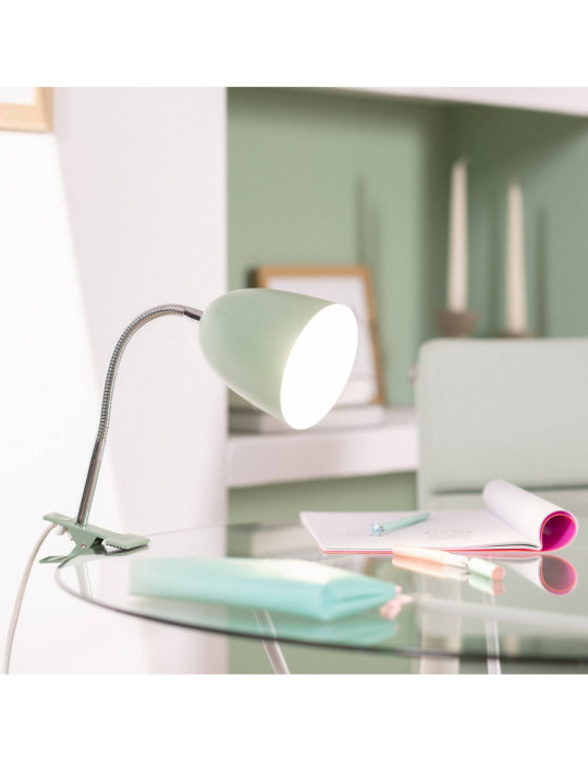 Lampe de Bureau Flex Métal Ripley Eret avec Pince