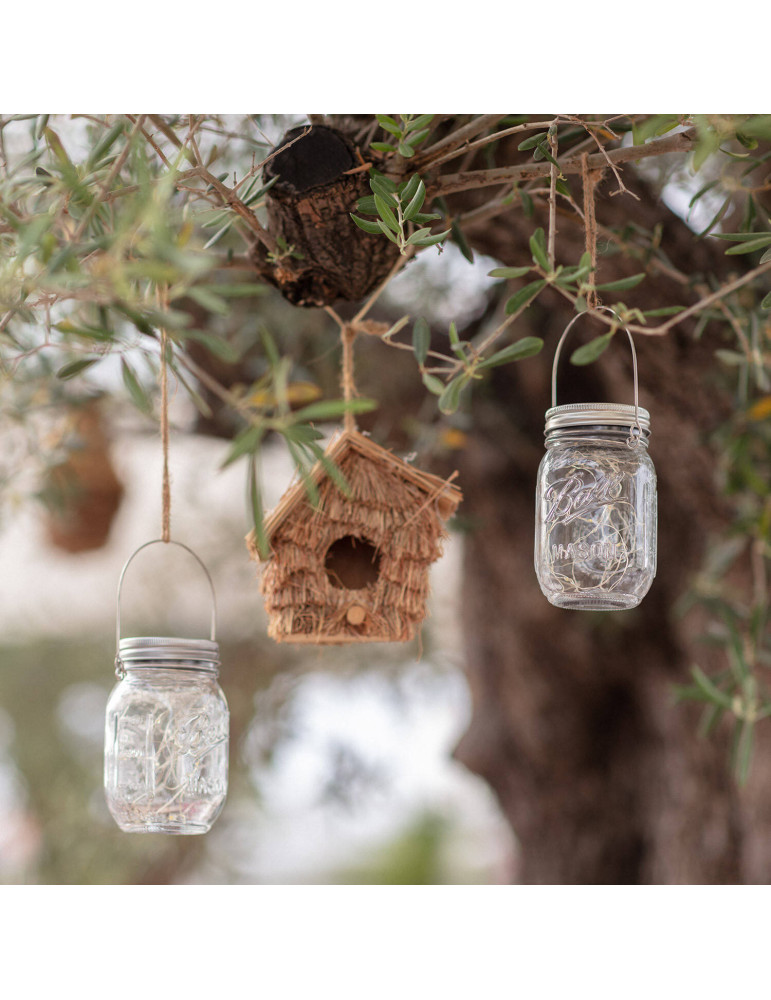 Lampe LED Extérieure Bocal Solaire