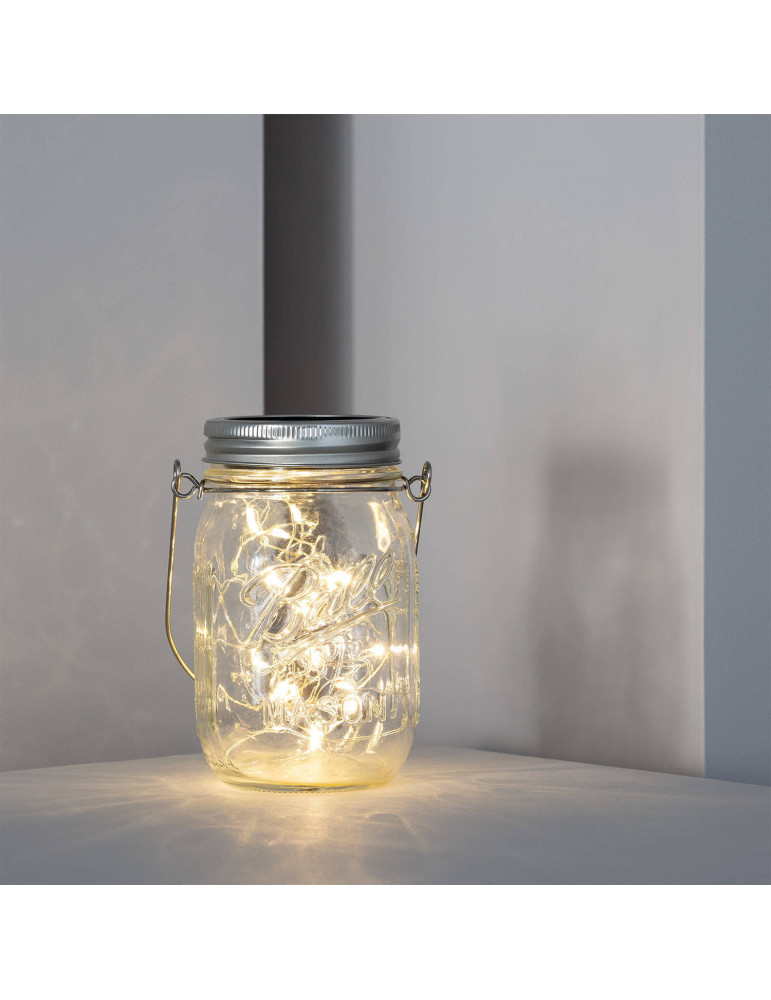 Lampe LED Extérieure Bocal Solaire