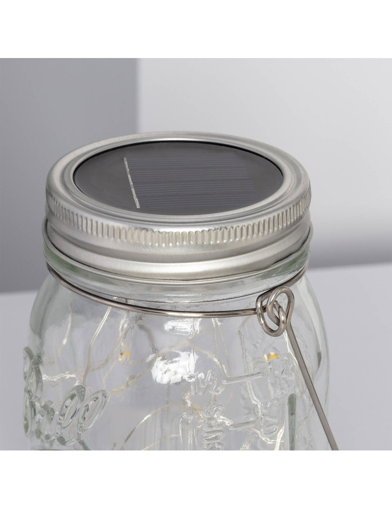 Lampe LED Extérieure Bocal Solaire