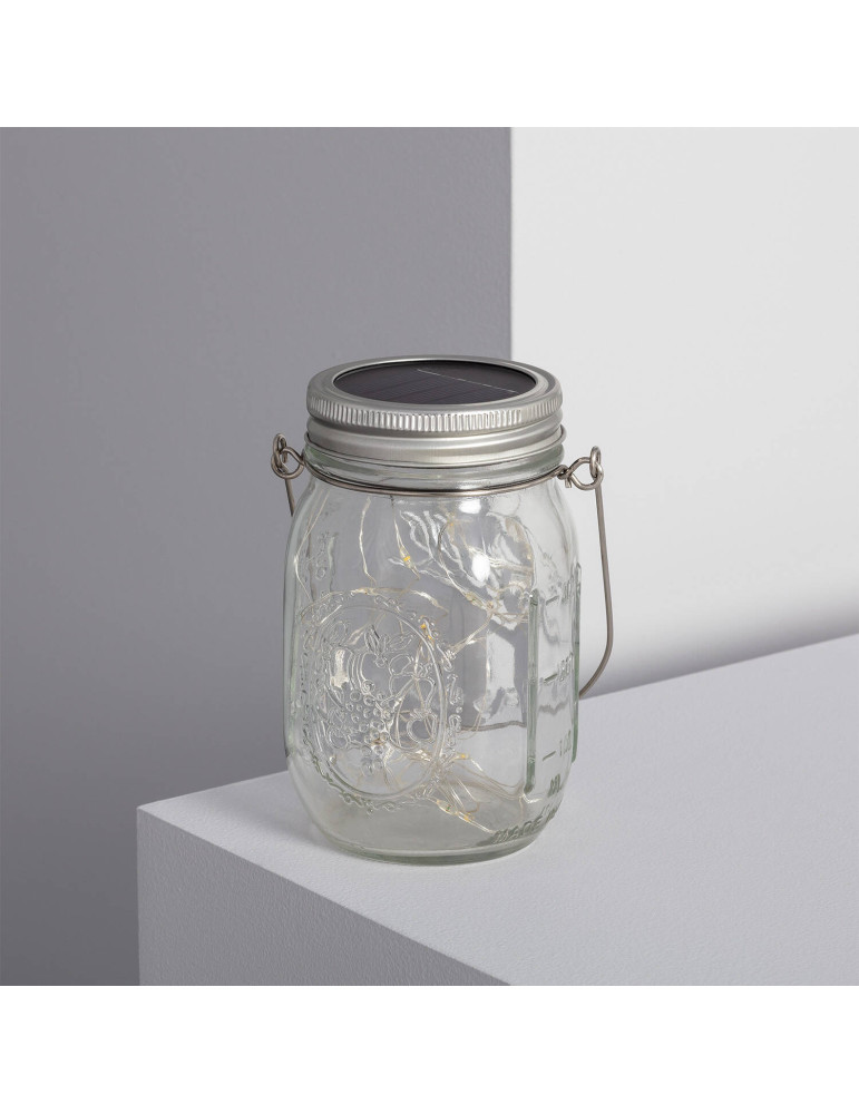 Lampe LED Extérieure Bocal Solaire