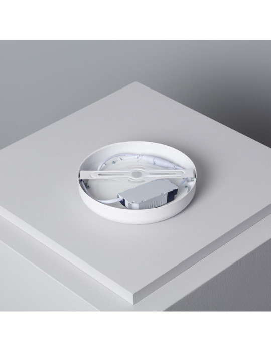 Plafonnier LED Rond 12W Métal Design White Ø180mm