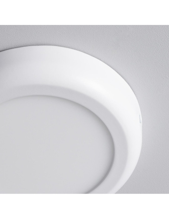 Plafonnier LED Rond 12W Métal Design White Ø180mm