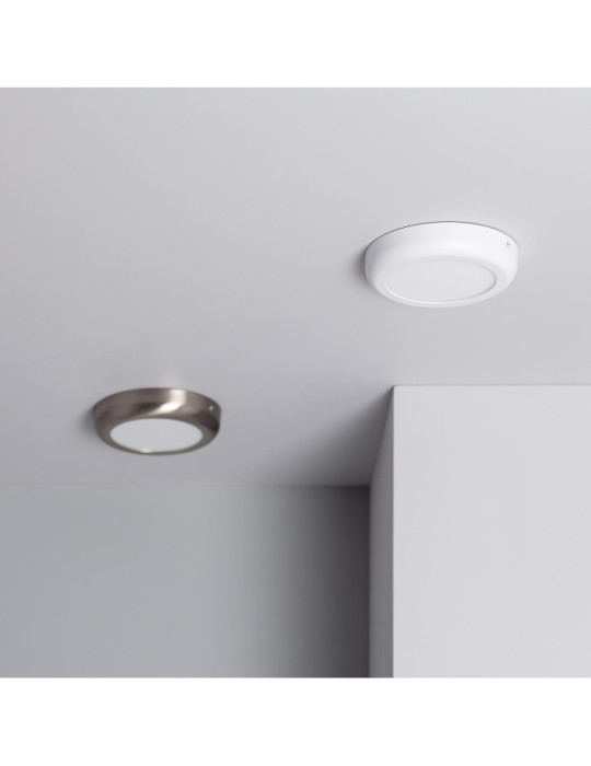 Plafonnier LED Rond 12W Métal Design White Ø180mm