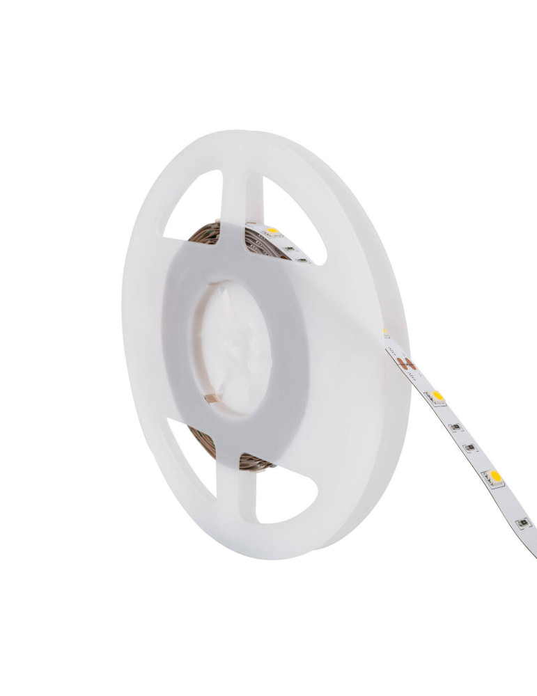 Ruban LED 12V DC 30LED/m 5m IP20 Largeur 10mm Coupe tous les 10cm