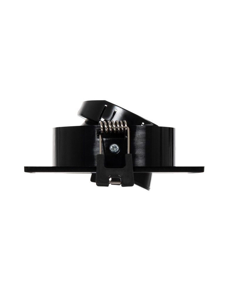 Collerette Downlight Carrée Orientable pour Ampoule LED GU10/GU5.3 Coupe Ø 80mm