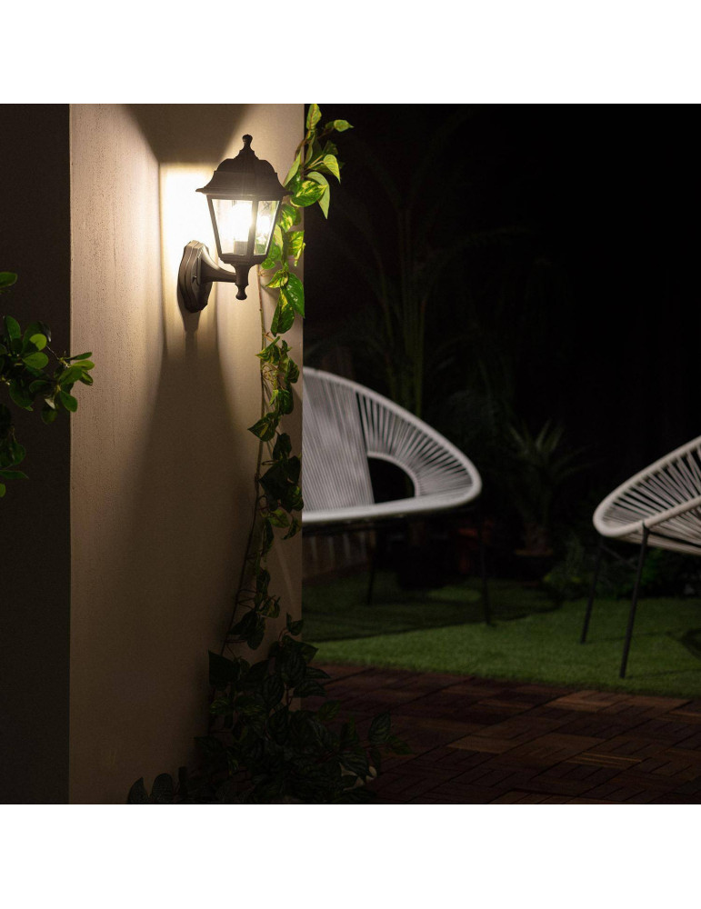 Lampe Murale Extérieure Mini Villa Noire