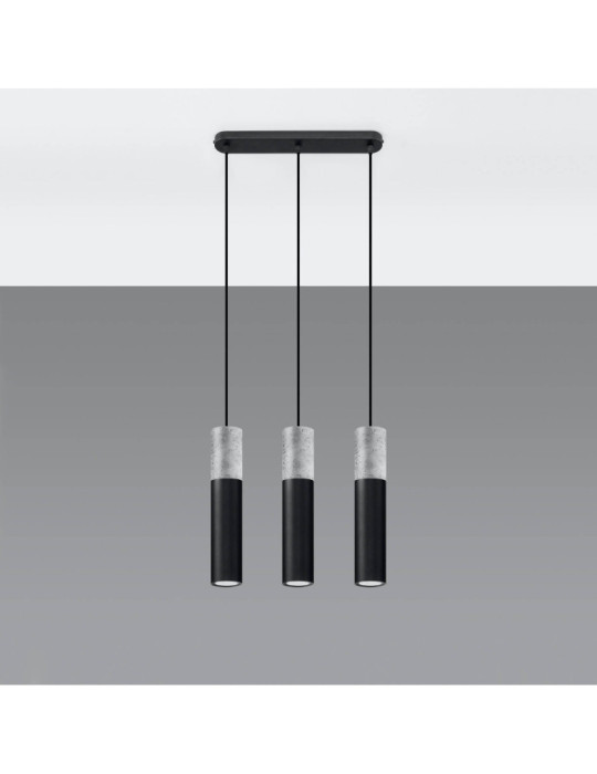 Suspension Béton Borgio 3L SOLLUX