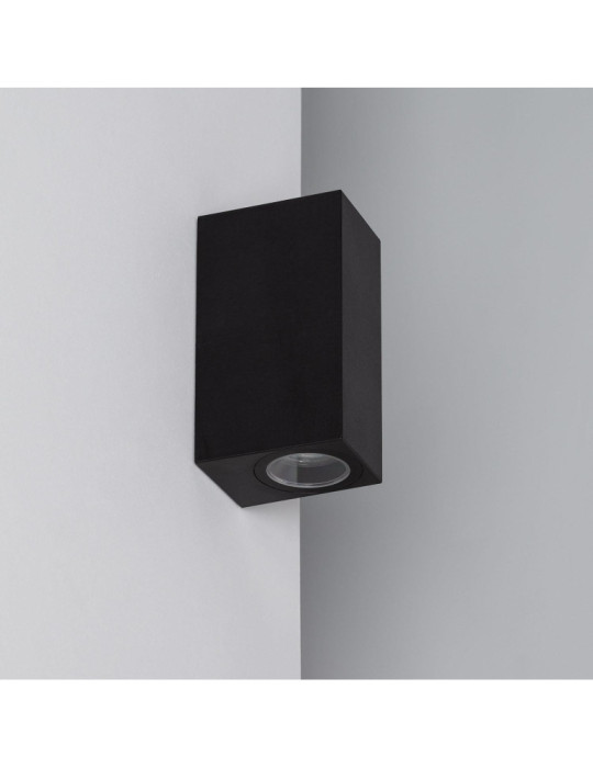 Applique Murale Extérieure Miseno Éclairage Double Face Noire Applique Murale Extérieure Miseno Éclairage Double Face Noire