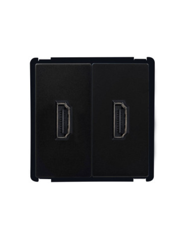 Prise Double HDMI Modern