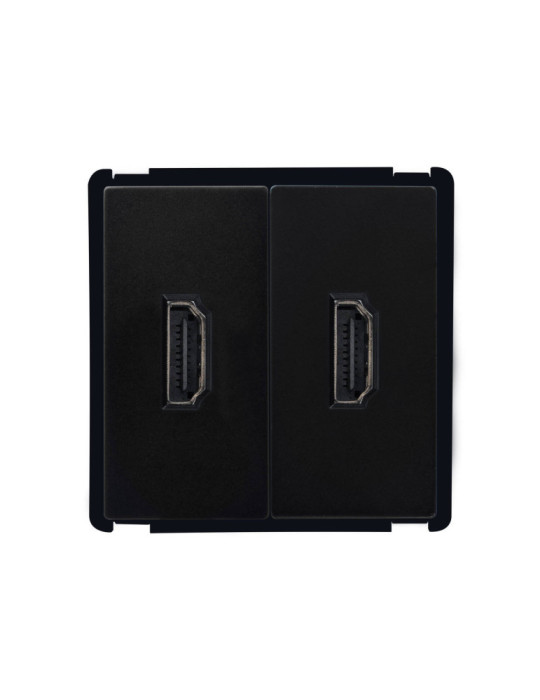 Prise Double HDMI Modern Prise Double HDMI Modern