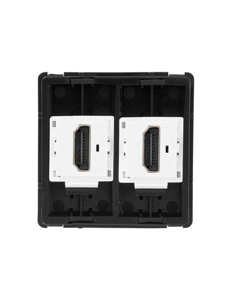 Prise Double HDMI Modern