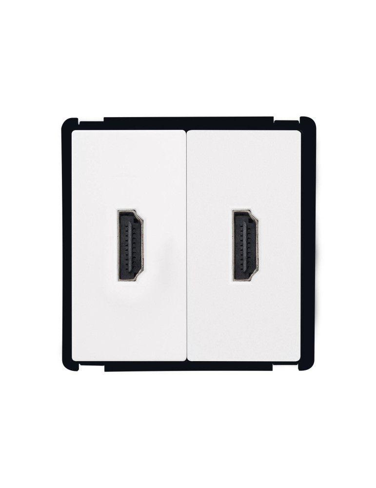 Prise Double HDMI Modern Prise Double HDMI Modern