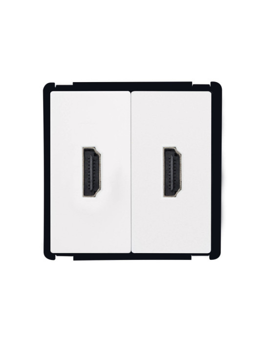 Prise Double HDMI Modern Prise Double HDMI Modern