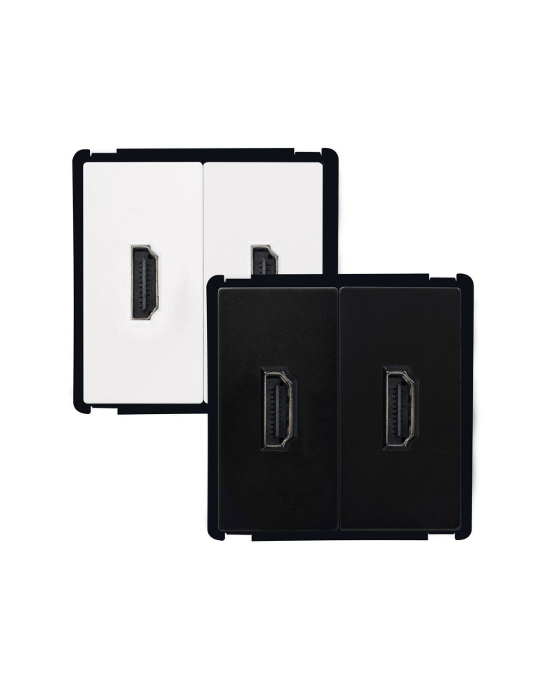 Prise Double HDMI Modern