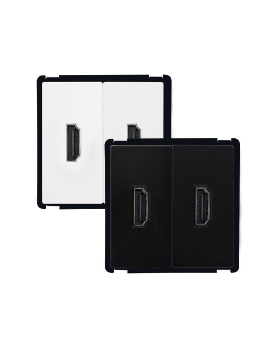 Prise Double HDMI Modern