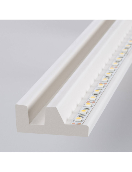 Moulure Modern 2m pour Ruban LED