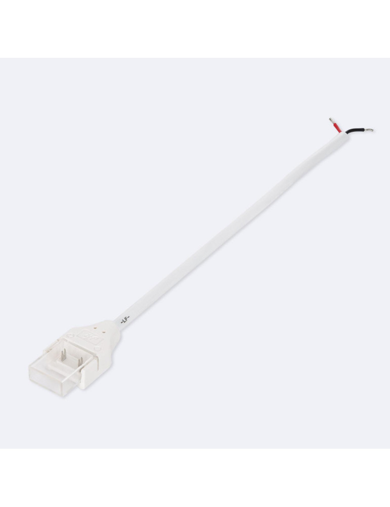Connecteur Hippo avec Câble pour Ruban LED Auto-Redressement 220V AC SMD Silicone Flex Largeur 12mm