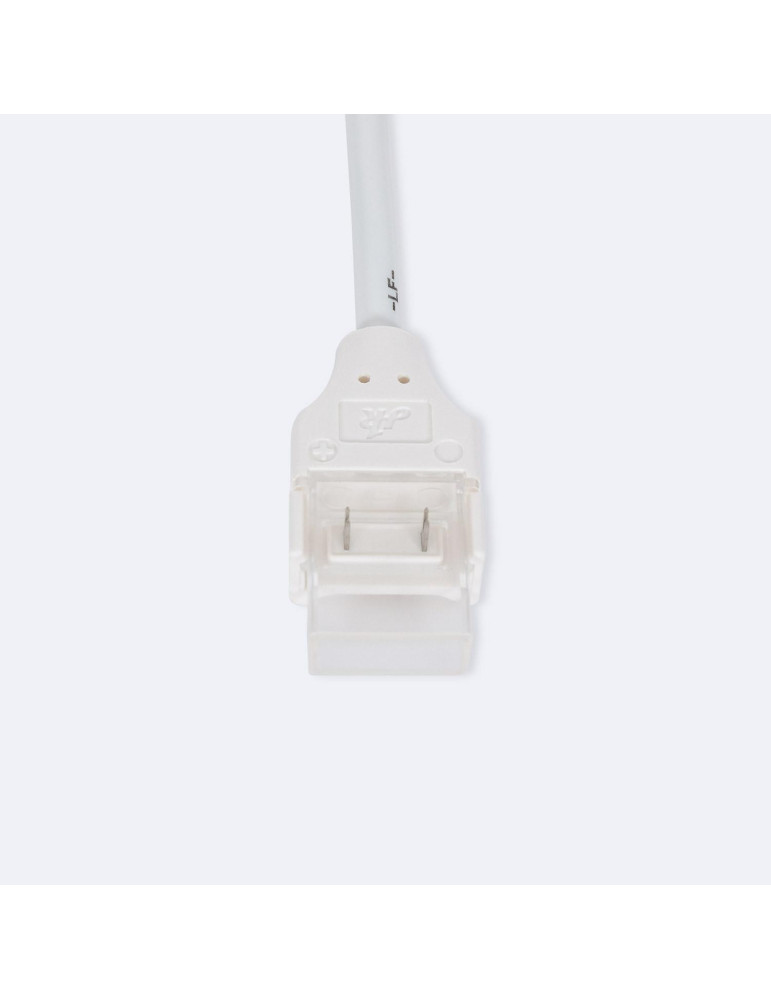 Connecteur Hippo avec Câble pour Ruban LED Auto-Redressement 220V AC SMD Silicone Flex Largeur 12mm