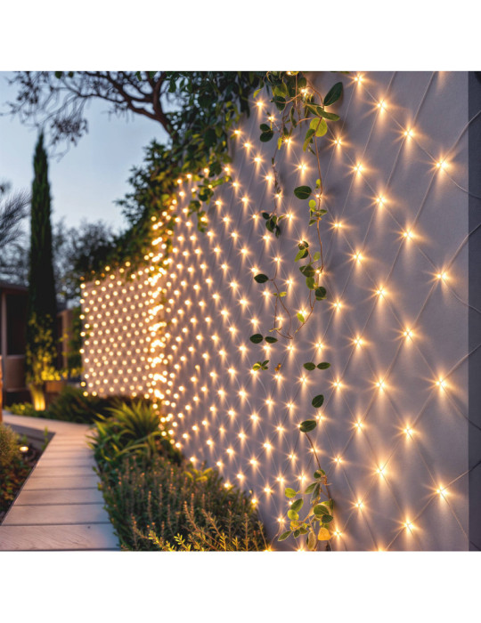 Rideau Guirlande Extérieur LED 12W 2m