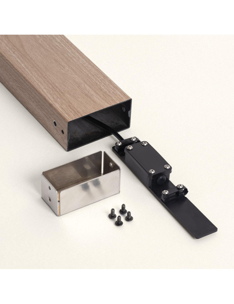 Balise sur Pied Extérieure 80cm Aluminium Minol