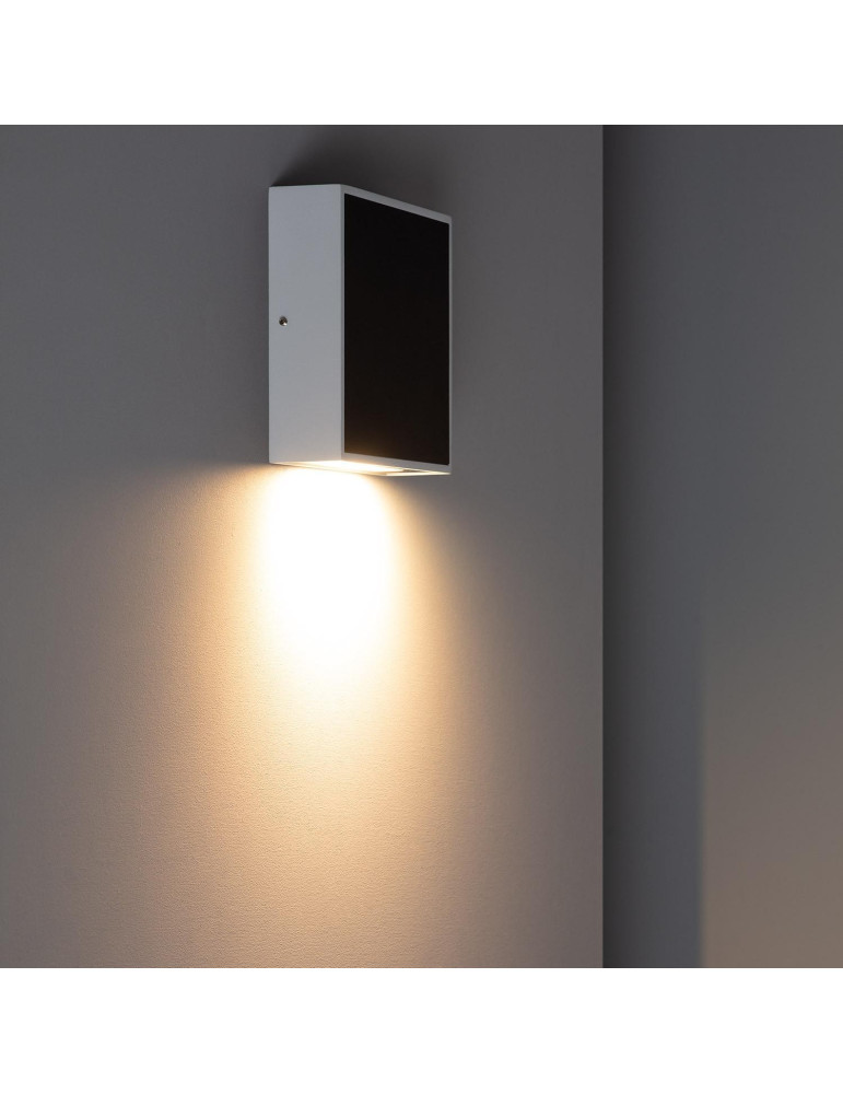 Applique Murale LED Extérieure Aluminium Roma 6W Noire