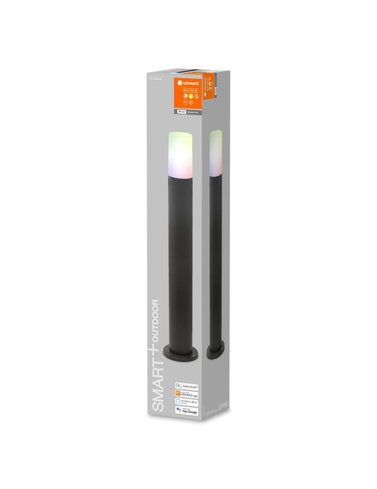 Balise LED Extérieure RGB 10W en Saillie sur Pied Smart+ WiFi IP44 80cm LEDVANCE  4058075564220