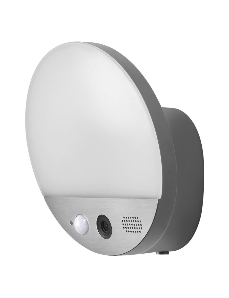 Projecteur LED 15W 63lm/W Smart+ WiFi IP44 Rond avec Caméra et Détecteur LEDVANCE 4058075564480 Projecteur LED 15W 63lm/W Smart+ WiFi IP44 Rond avec Caméra et Détecteur LEDVANCE 4058075564480
