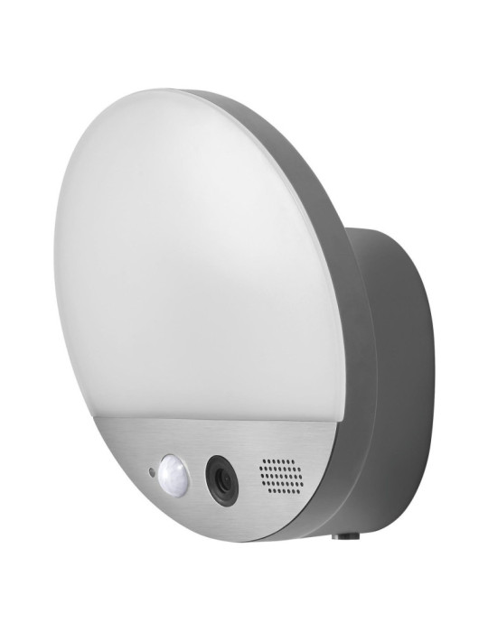 Projecteur LED 15W 63lm/W Smart+ WiFi IP44 Rond avec Caméra et Détecteur LEDVANCE 4058075564480 Projecteur LED 15W 63lm/W Smart+ WiFi IP44 Rond avec Caméra et Détecteur LEDVANCE 4058075564480
