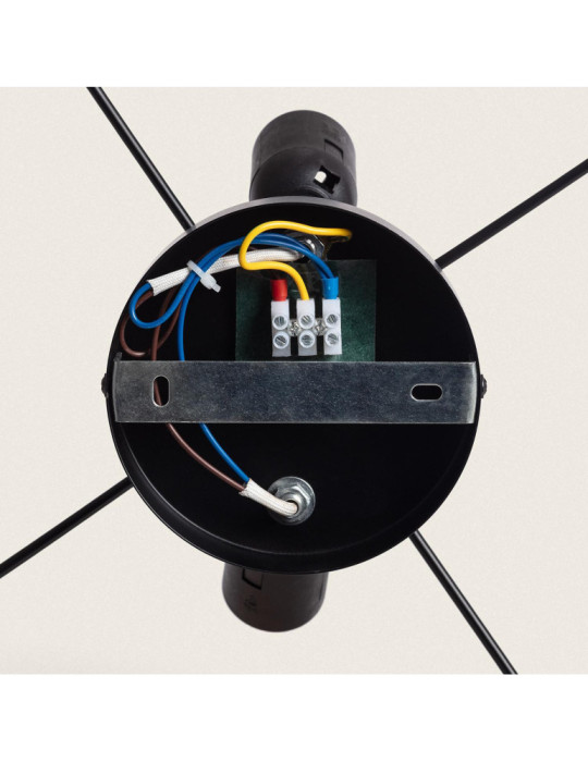 Plafonnier en Rotin Huela