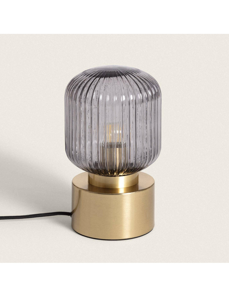 Lampe à Poser Métal et Verre Windsor Lampe à Poser Métal et Verre Windsor